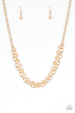 Block Party Princess Gold Necklace