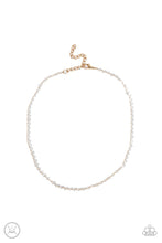 Load image into Gallery viewer, Mini MVP Gold Choker with White Gems
