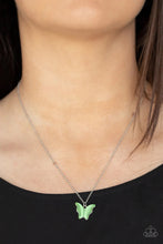 Load image into Gallery viewer, Butterfly Prairies Green Necklace