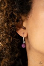 Load image into Gallery viewer, Times Square Starlet Purple Necklace