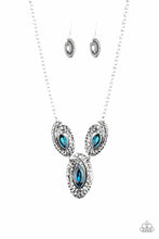 Load image into Gallery viewer, Metro Mystique Blue Necklace