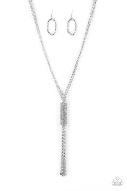 Boom Boom Knock You Out Silver Necklace