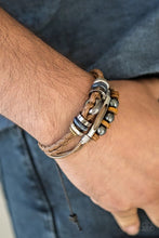 Load image into Gallery viewer, Hello Hiker Brown Urban Bracelet