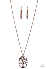 Load image into Gallery viewer, Well Rooted Copper Necklace