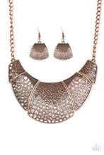 Load image into Gallery viewer, Command And Conquer Copper Necklace