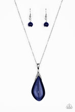 Load image into Gallery viewer, Friends in Glow Places Blue Necklace