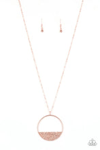 Load image into Gallery viewer, Bet Your Bottom Dollar Copper Necklace