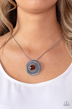 Load image into Gallery viewer, Make Me a Medallionaire Brown Necklace