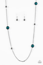 Load image into Gallery viewer, Accentuate the Positives Blue Necklace