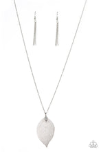 Load image into Gallery viewer, Fall Foliage Silver Necklace