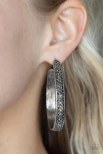 Load image into Gallery viewer, Bossy and Glossy Silver Earrings