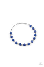 Load image into Gallery viewer, Tea Party Twinkle Blue Coil Bracelet
