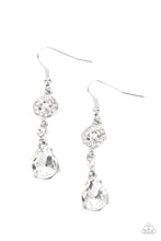 Load image into Gallery viewer, Graceful Glimmer White Earrings
