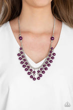 Load image into Gallery viewer, Location, Location, Location Purple Necklace