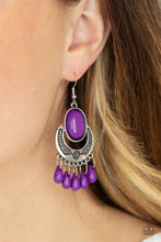 Load image into Gallery viewer, Prairie Flirt Purple Earrings