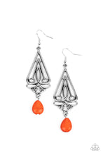 Load image into Gallery viewer, Transcendent Trendsetter Orange Earrings
