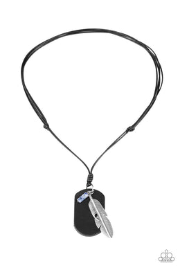 Flying Solo Black Urban Necklace