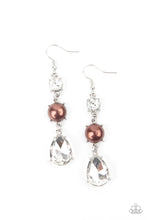 Load image into Gallery viewer, Unpredictable Shimmer Brown Earrings
