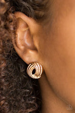Load image into Gallery viewer, Rare Refinement Gold Post Earrings