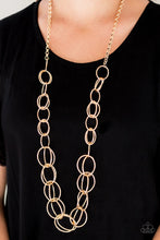 Load image into Gallery viewer, Elegantly Ensnared Gold Necklace