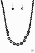 Load image into Gallery viewer, Showtime Shimmer Black Necklace