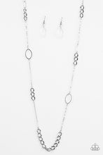 Load image into Gallery viewer, Metro Minimalist Silver Necklace