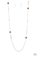 Load image into Gallery viewer, Teasingly Trendy Brown Necklace
