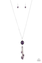 Load image into Gallery viewer, Fringe Flavor Purple Necklace