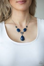 Load image into Gallery viewer, Heirloom Hideaway Blue Necklace