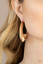 Load image into Gallery viewer, I Double Flare You Gold Earrings