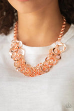 Load image into Gallery viewer, Ringing in the Bling Copper Necklace
