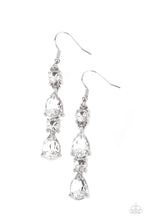 Load image into Gallery viewer, Raise Your Glass to Glamorous White Earrings