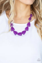 Load image into Gallery viewer, Tenaciously Tangy Purple Necklace