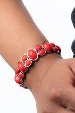 Load image into Gallery viewer, Tic Tac Dance Red Bracelet