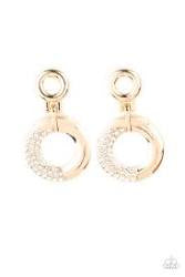 Modern Motivation Gold Earrings