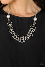 Load image into Gallery viewer, Daring Diva Silver Necklace
