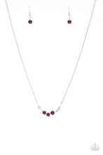 Load image into Gallery viewer, Sparkling Stargazer Purple Necklace