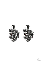 Load image into Gallery viewer, Galaxy Glimmer Black Post Earrings