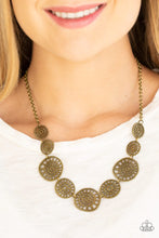 Load image into Gallery viewer, Your Own Free Wheel Brass Necklace