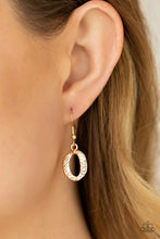 Load image into Gallery viewer, Oval the Limit Gold Necklace