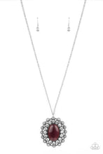 Load image into Gallery viewer, Oh My Medallion Purple Necklace