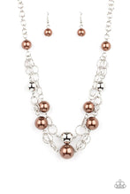 Load image into Gallery viewer, New Age Knockout Brown Necklace
