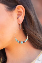 Load image into Gallery viewer, Serenely Southwestern Turquoise Earrings