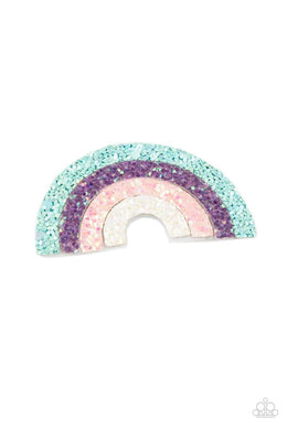 Rainbow Reflections Multi Hair Clip