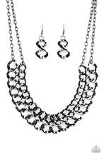 Load image into Gallery viewer, Street Meet and Greet Black Necklace