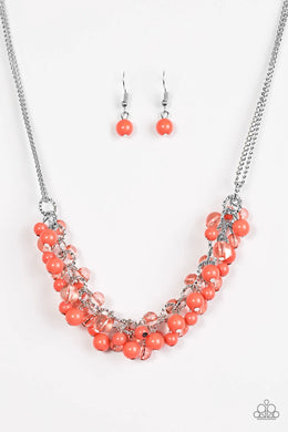 Boulevard Beauty Orange Necklace