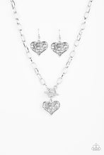 Load image into Gallery viewer, Heart Touching Harmony Silver Necklace