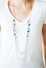 Load image into Gallery viewer, Carefree and Capricious Blue Necklace