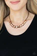 Load image into Gallery viewer, Radiance Squared Copper Necklace