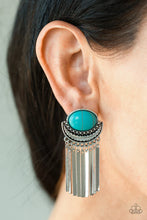 Load image into Gallery viewer, Monsoon Season Turquoise Earrings